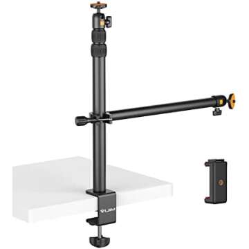 Selfie lights and tripods