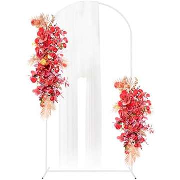 Metal arch backdrops & covers