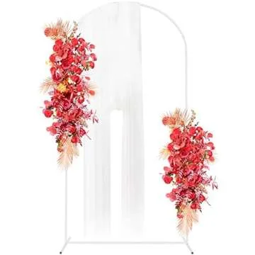 Metal arch backdrops & covers