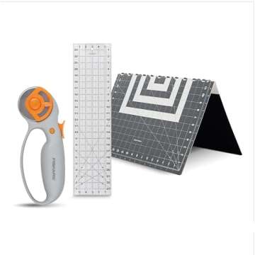 Rulers, Rotary cutters and Cutting Mats