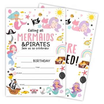 Invitations for a Mermaid Party