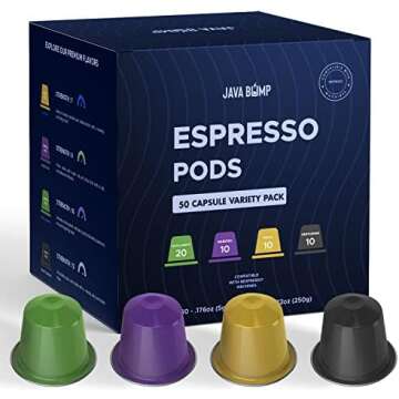 Java Bump espresso pods
