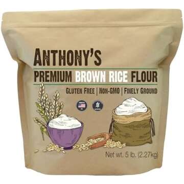 My DIY Gluten Free Flour Blend Ingredients
