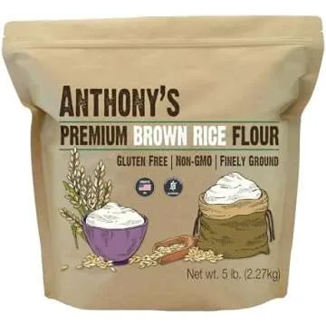 My DIY Gluten Free Flour Blend Ingredients