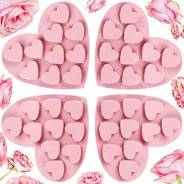 Valentines Heart Ice Cubes