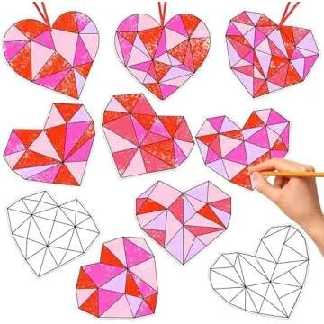 Geometric Heart Valentine's Day Party