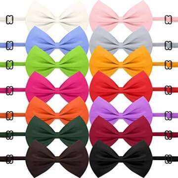 Pet Fashion For Groomers. Bow Ties, Bows, Feathers, Bandanas, nail polish, ribbons, colors, pet pain...