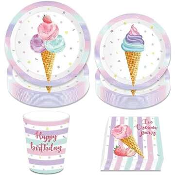 Our Sweet One's Ice Cream Birthday