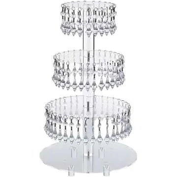 Crystal Chandelier Cake Stands