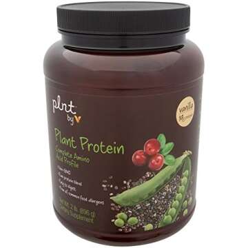 Vegan Protein Powders & Snacks