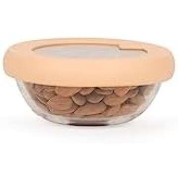 GLASS CONTAINERS FOR FOOD STORAGE, WATER BOTTLES