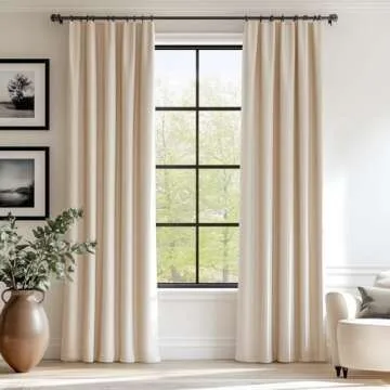 Curtains and curtain rods
