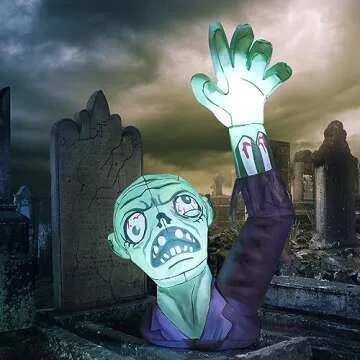 Inflatable Halloween Decorations: Air Halloween Decorations for Lawns, Yards, Outdoors, Indoors & mo...