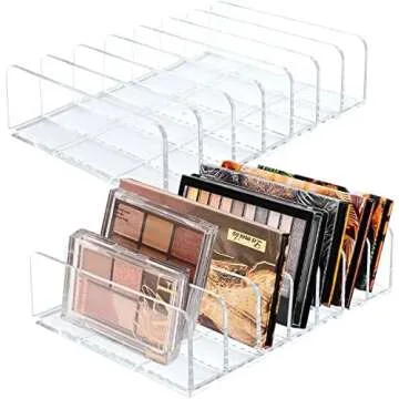 Makeup organization and bathroom appliances
