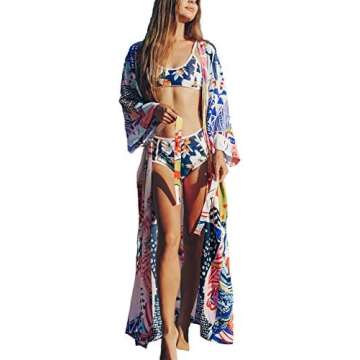 Open Front Long Kimonos