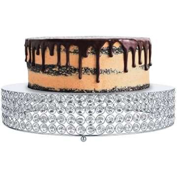 Bases PLATA para pasteles y postres