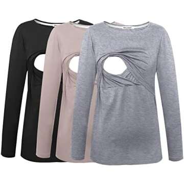 Breastfeeding Nursing Shirt