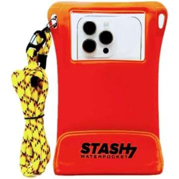 Waterproof case for phones and other stuff