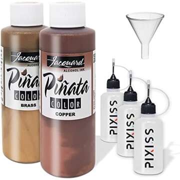 Metallic Alcohol Inks