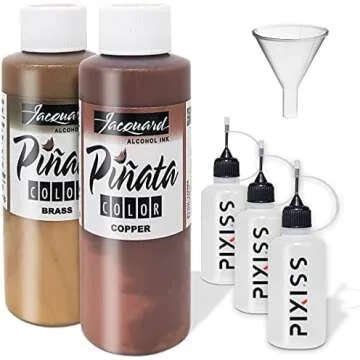 Metallic Alcohol Inks