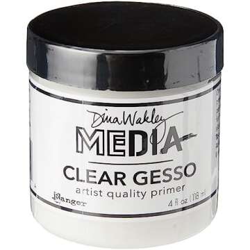 Gessos, Varnishes and Mediums