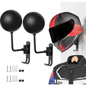 Motorcycle Helmet Racks