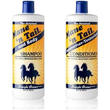 shampoos and conditioners