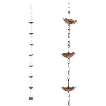 Top 20 Rain Chains, Spouts and Gutter Accessories for Rain Barrels