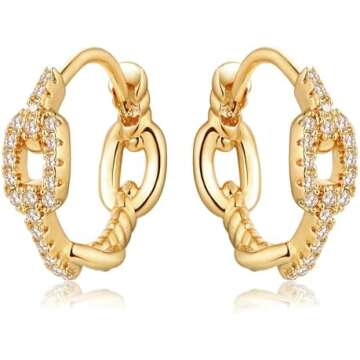 Favorite huggie hoops