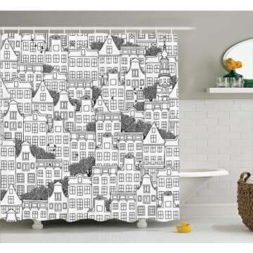 25 Best Architectural Shower Curtains