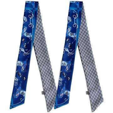 Bag charms & scarves