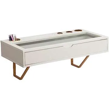 How to Create a Floating Makeup Vanity