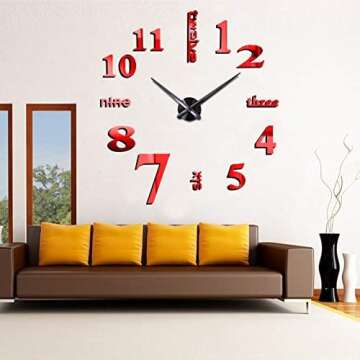 Red/black room decor