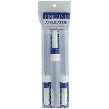 Fine tipped bottles for writing in ink