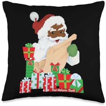 Black Santa Decor & Gifts