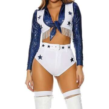 COSTUME: DALLAS COWBOY'S CHEERLEADER