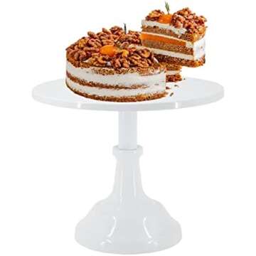 Trays and cake stands could be any color that you like