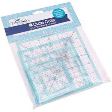 6-1/2" Square Rulers