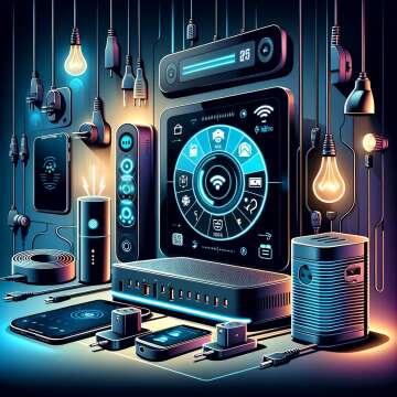 Modern Home Tech Essentials: Smart Hub, Wi-Fi Extender & More