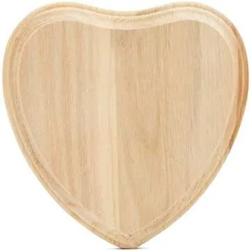 Embossed Wood Heart