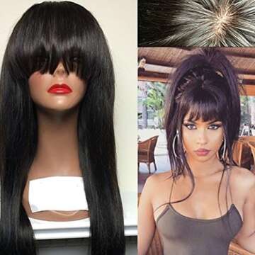 Straight Glueless Wigs