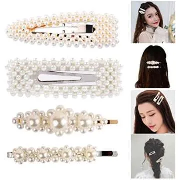 Fav Spring Dresses + Pearl Hair Clips