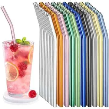 Libbey Cups Doopes | Lids | Glass Straws!