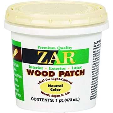 Wood Grain Filling Supply List
