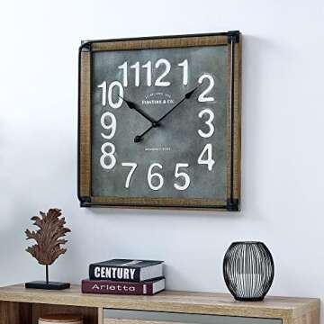 Farmhouse style clock obsession