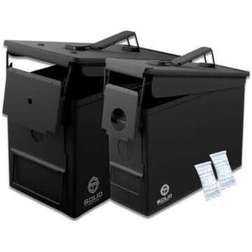 Gun cleaning Kits and Ammo Storage