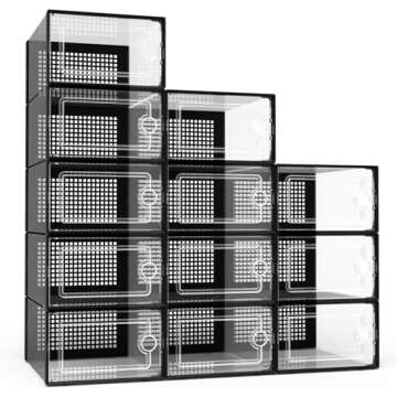 CAJAS ORGANIZADORAS ZAPATOS 👞 👟