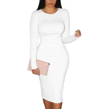 Affordable white dresses