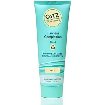 Mineral sunscreens (medium to dark skin tones)