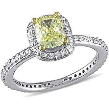 Yellow Diamond Rings
